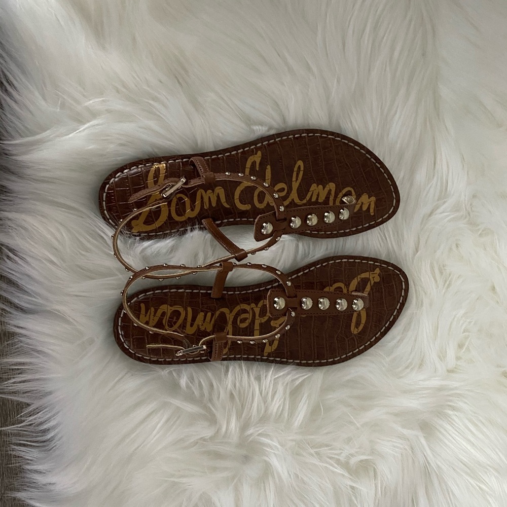 Studs brown Sam Edelman sandals
